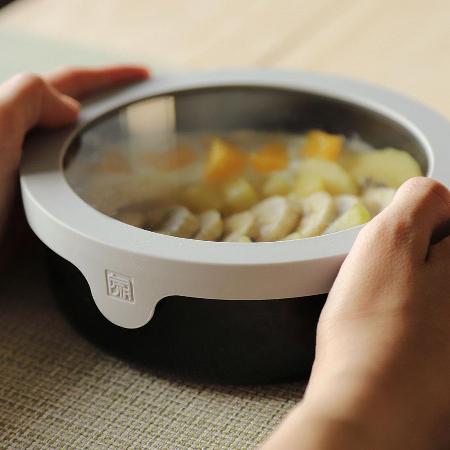 【JIA 品家】虹彩鋼 琺瑯不鏽鋼便當盒900ml 黑色