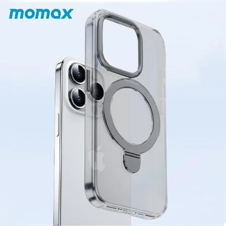 【momax】MA系列系列 iPhone 15 Pro/15 Pro Max MagSafe磁吸鋁合金支架手機保護殼 