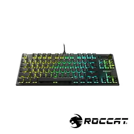 Roccat Vulcan TKL Pro 機械式電競鍵盤-白 紅軸 公司貨