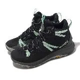 Merrell 戶外鞋 Siren 4 Mid GTX 女鞋 藍 綠 防水 Vibram 抓地 中筒 越野 郊山 ML037744