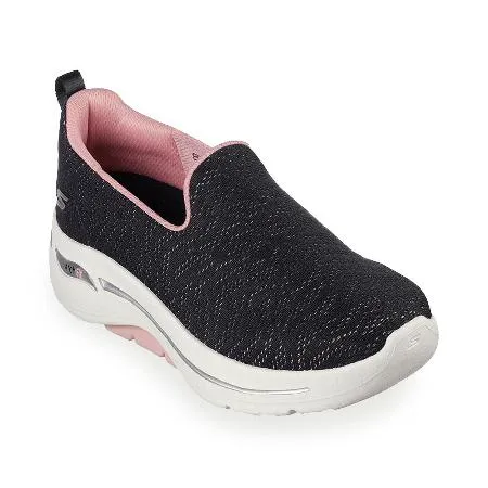 SKECHERS 女 GO WALK ARCH FIT (BCA) 走路 健走鞋-896263WBKPK