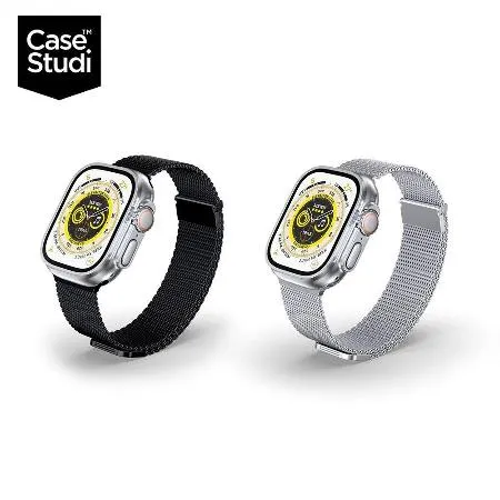 CaseStudi Excelsior Apple Watch (49/45/44mm)米蘭磁吸錶帶