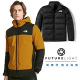 【The North Face】男 FUTURELIGHT 防水透氣防風兩件式外套/4N9T-TBK 黃/黑 N