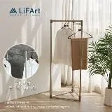 【LiFArt】鋁合金超輕量百變掛衣架-3段式加高款(屏風衣架/曬衣架/衣帽架)