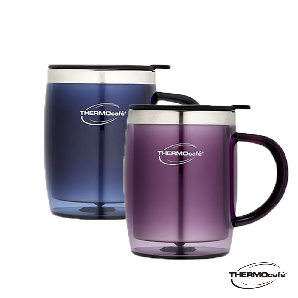 【THERMOcafe凱菲】不鏽鋼真空隔溫杯350ml(DOM-350SH)