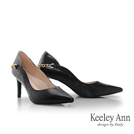 Keeley Ann
後跟鍊條尖頭跟鞋