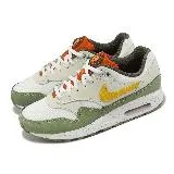 Nike 休閒鞋 Air Max 1 SE GS 大童 女鞋 綠 黃 氣墊 復古 Ready Play FV3646-171