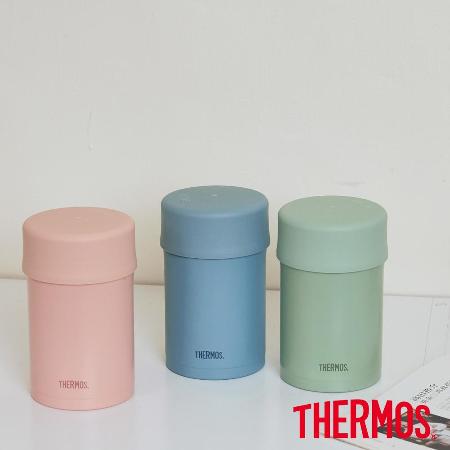 【THERMOS膳魔師】不鏽鋼大口徑真空保溫杯食物燜燒罐500ml(JBN-501)