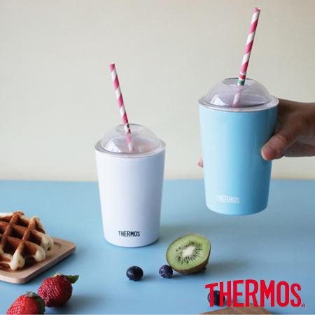 【THERMOS膳魔師】不鏽鋼真空杯300ml(JDJ-300)