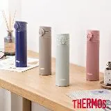 【THERMOS膳魔師】不鏽鋼超輕量彈蓋真空保溫瓶400ml(JNI-403)