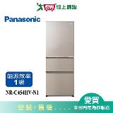 Panasonic國際450L無邊框鋼板3門電冰箱NR-C454HV-N1 含配送+安裝【愛買】