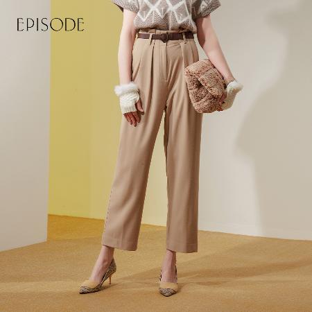 EPISODE
高腰百搭羊毛直筒褲