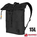 【MAMMUT 長毛象】Xeron 15 超輕量日用電腦揹包15L (僅590g)/2530-00410-0001 黑