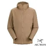 【ARCTERYX 始祖鳥】男 Atom SL 超輕抗水耐磨纖維連帽保暖外套/X000005409-26889 帆布棕