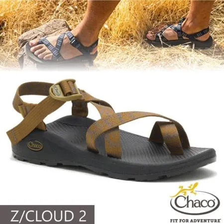 【美國 Chaco】贈置鞋袋!男 Z/CLOUD 2 越野紓壓運動涼鞋(夾腳款)/CH-ZLM02-HI34 天際青銅