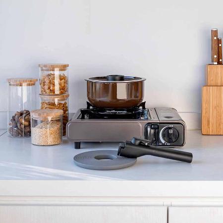 【JIA 品家】柴田文江x虹彩鋼 賞味 多功能琺瑯不鏽鋼鍋具禮盒組 摩卡咖啡