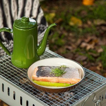 【JIA 品家】柴田文江x虹彩鋼 賞味 多功能琺瑯不鏽鋼餐盤20cm