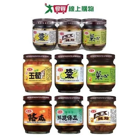 愛之味醬菜罐頭系列(3入/組)