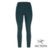 【加拿大 ARCTERYX 始祖鳥】女 Essent 彈性耐磨透氣高腰內搭長褲(襠長26吋)_29164 迷惑藍