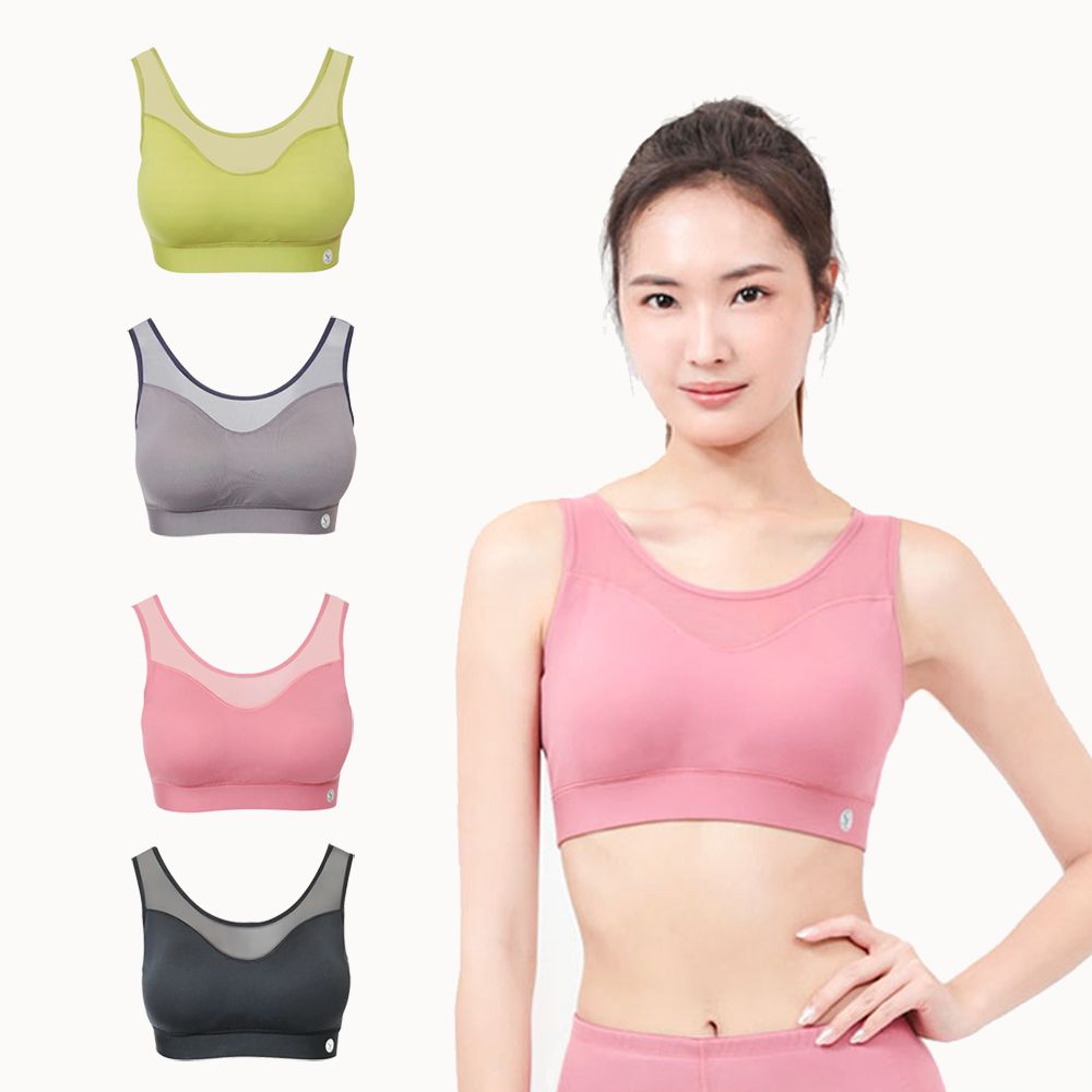 Star Lace矽米子
網紗三排釦運動BRA