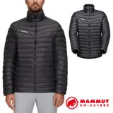 【瑞士 MAMMUT 長毛象】男款 Albula IN 輕量防風防潑水保暖外套/1013-01800-0047 黑/白