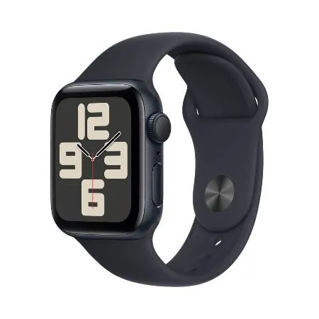 Apple Watch SE2  GPS  44mm  午夜色鋁金屬錶殼/午夜色運動型錶帶 智慧手錶