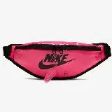 Nike NK HERITAGE HIP PACK 腰包 側背包 果凍包 半透明 亮面 螢光粉 CW9259-607