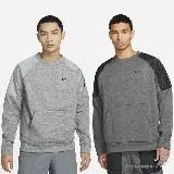 Nike 男裝 長袖 訓練 THERMA-FIT 磨毛 灰 DQ4855-063/灰黑 DQ4855-071