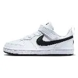 Nike 童鞋 中童 休閒鞋 Court Borough Recraft 白黑 DV5457-104