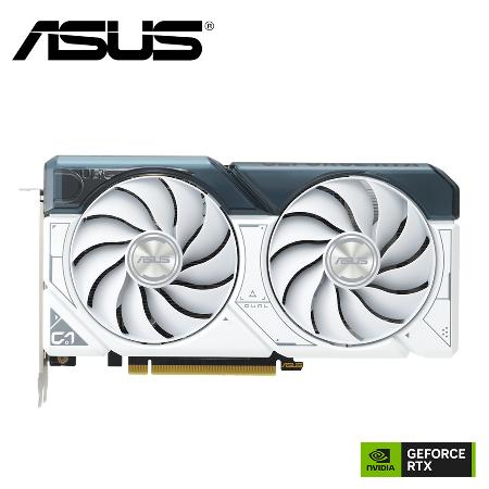 【ASUS 華碩】DUAL-RTX4060TI-O8G-WHITE 顯示卡