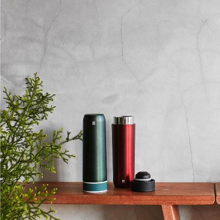 【JIA 品家】竹炭醒水芯隨身保溫瓶300ml