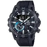 CASIO EDIFICE 藍牙連線 懸吊設計 賽車雙顯腕錶 ECB-40PB-1A