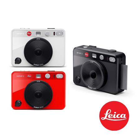 Leica 徠卡 SOFORT 2 小片幅即時相機 白/紅/黑 LEICA-19188 公司貨