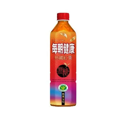 每朝健康 無糖紅茶650ml(24入x2箱)