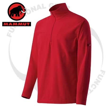 瑞士 MAMMUT 長毛象
男款 休閒保暖立領刷毛衫