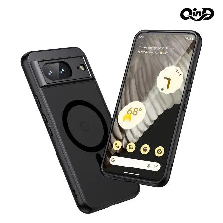 QinD Google Pixel 8 Pro 磨砂磁吸保護殼