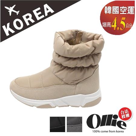 【OLLIE】
防潑水加絨冰爪中筒靴