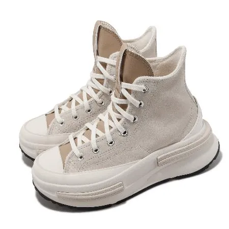 Converse 厚底帆布鞋 Run Star Legacy CX HI 奶茶 麂皮 男女鞋 休閒鞋 增高 A01340C