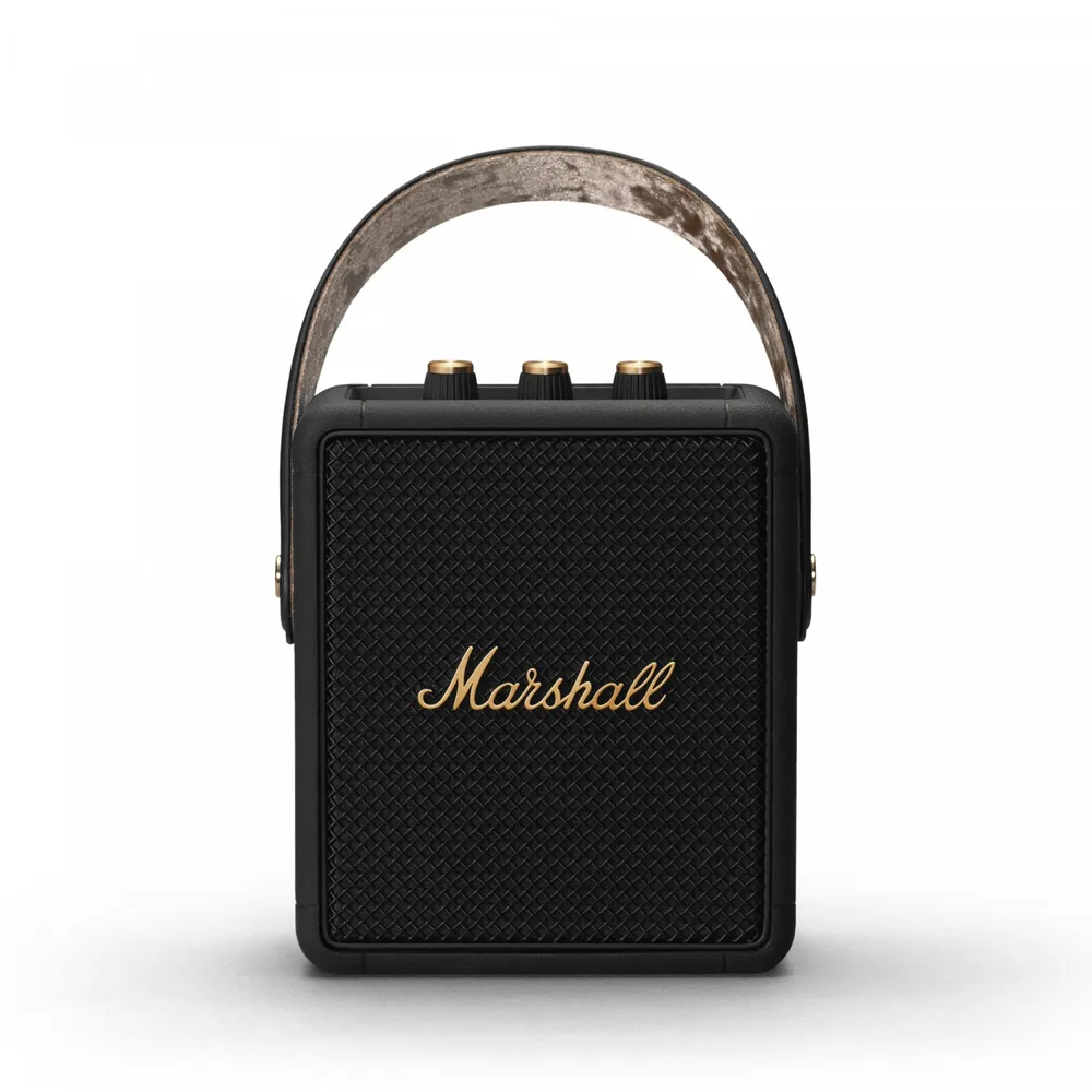 百滋 Marshall Stockwell II 攜帶式藍牙喇叭-古銅黑 台灣公司貨