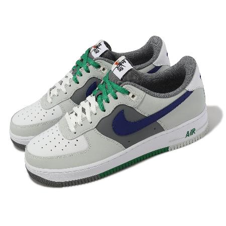 Nike 休閒鞋 Air Force 1 07 LV8 Split 男鞋 綠 灰 藍 AF1 FD2592-001