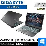 GIGABYTE技嘉 G5 MF5-52TW383SH-SP1 15.6吋 黑 特仕筆電