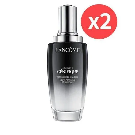 2入組-LANCOME 超未來肌因賦活露 100ML  小黑瓶(國際航空版)