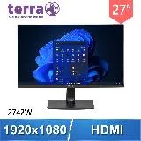 terra 德國沃特曼 2742W 27型 IPS 不閃屏低藍光螢幕