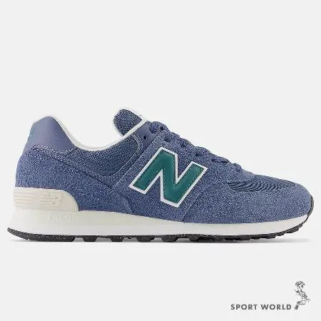 New Balance 574 男鞋 休閒鞋 麂皮 藍【運動世界】U574SNG-D