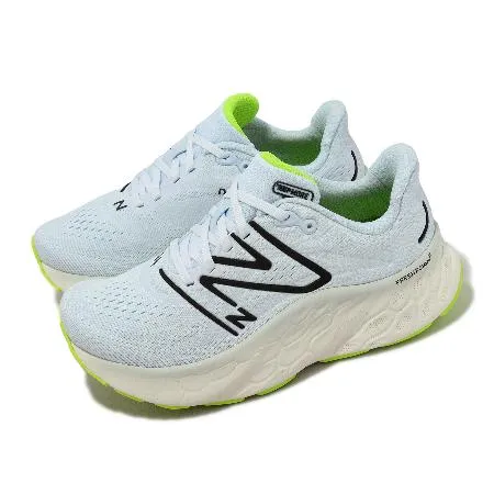 New Balance 慢跑鞋 More V4 D 寬楦 女鞋 藍 黑 厚底 緩震 運動鞋 NB WMORCR4-D