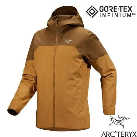 【ARCTERYX 始祖鳥】男 PROTON 超輕保暖透氣抗水耐磨連帽外套/X000006731 育空褐/遺跡褐