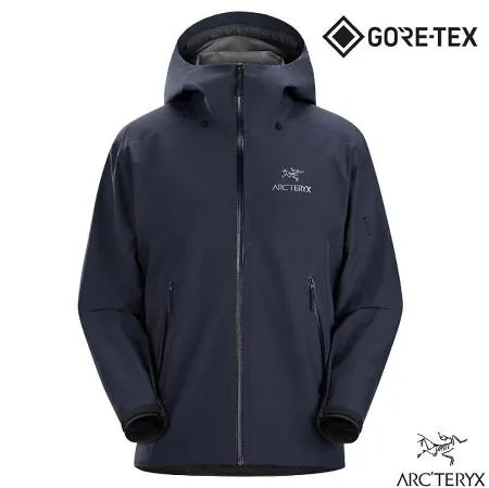【ARCTERYX 始祖鳥】男 Beta LT Gore-Tex 防風防水透氣連帽外套/X000007301 黑寶石
