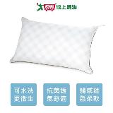 Indian 可水洗抗菌枕-45x74cm 臺灣製 可水洗 彈性 支撐 柔軟 枕頭 寢具【愛買】