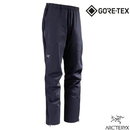 【ARCTERYX 始祖鳥】男 BETA Gore-Tex 防風防水透氣長褲.風雨褲/X000007189 黑寶石