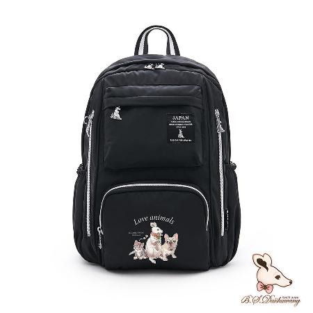 B.S.D.S冰山袋鼠
大容量附插袋後背包